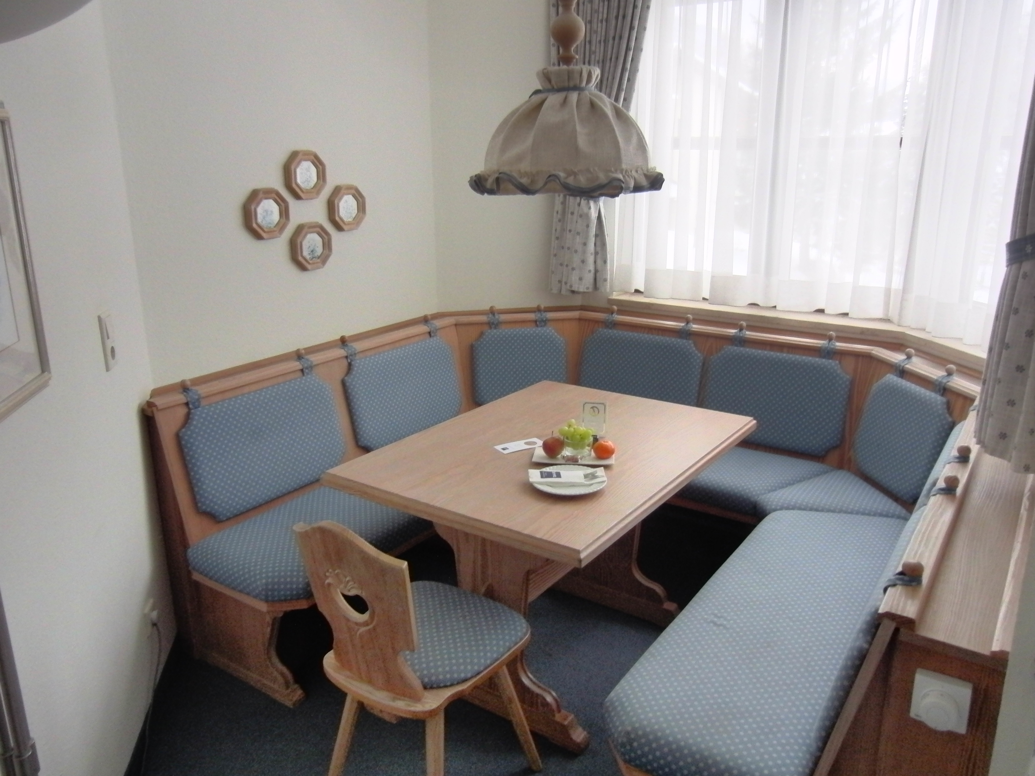 Alpine Sitzecke im Apartment